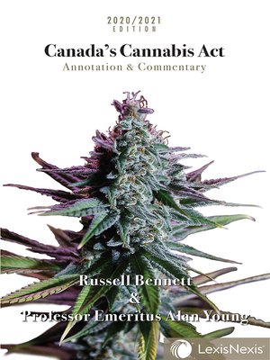 cover image of Cannabis Law: Commentary and Annotation